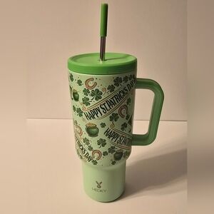 Meoky St. Patrick's Day Tumbler